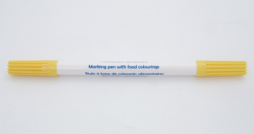 Yellow food color pen water soluble at sweetART